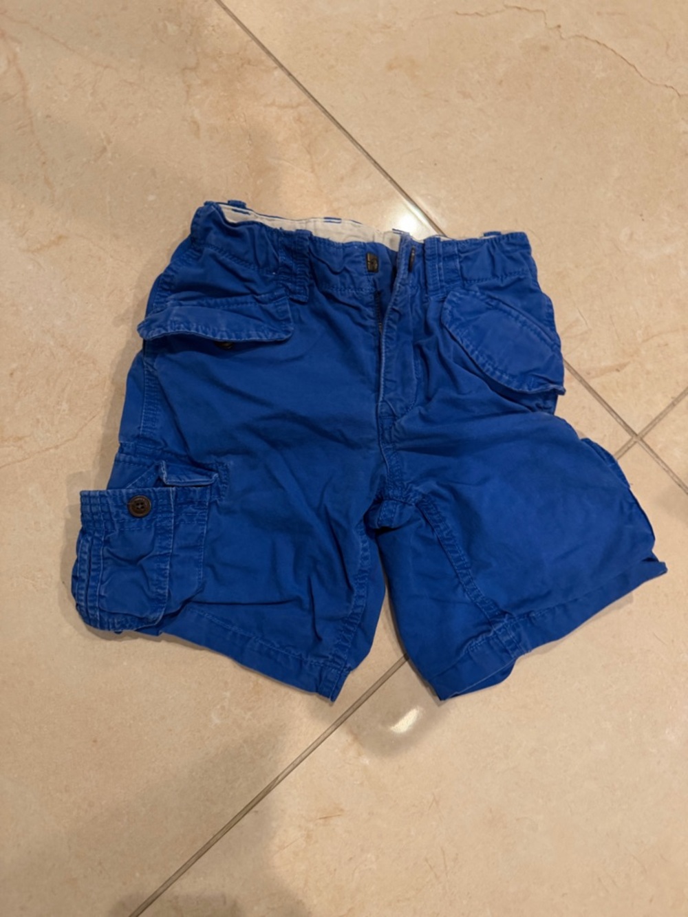 GAP Boy's Size 5 Blue Elastic-Waist Shorts